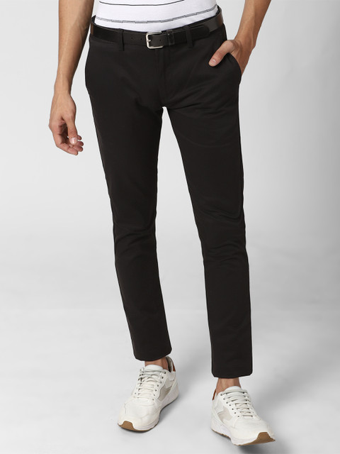 

Peter England Casuals Men Black Skinny Fit Chinos Trousers