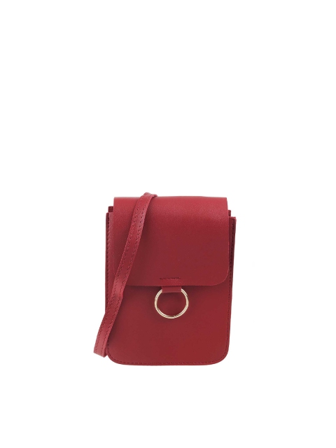 

WALKWAY by Metro Red Envelope Clutch