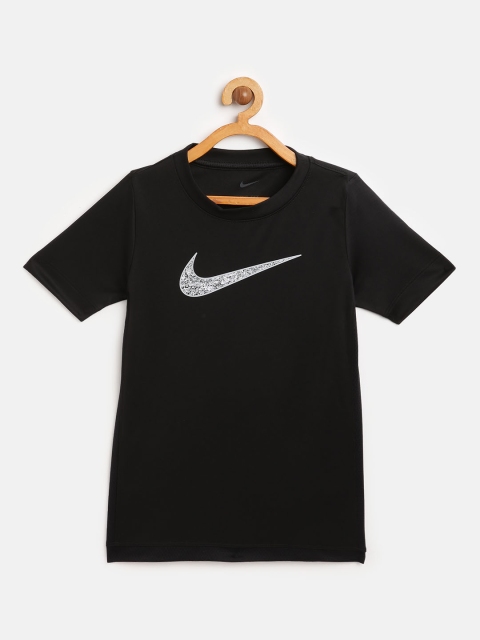 

Nike Boys Black Brand Logo DF Trophy T-shirt