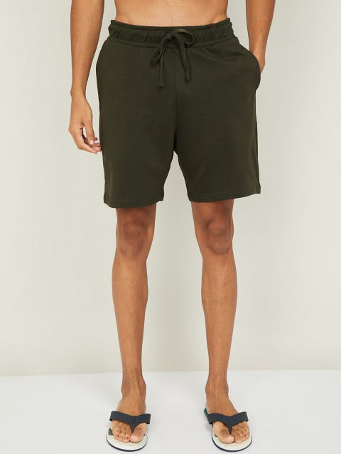 

Fame Forever by Lifestyle Men Olive Green Lounge Shorts