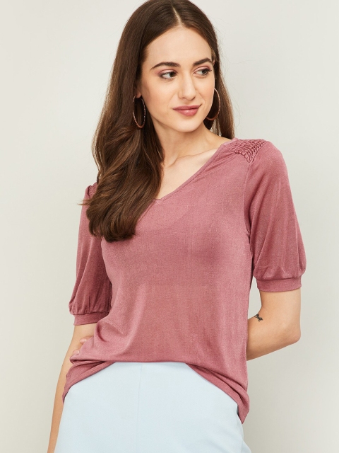 

Bossini Mauve Regular Top