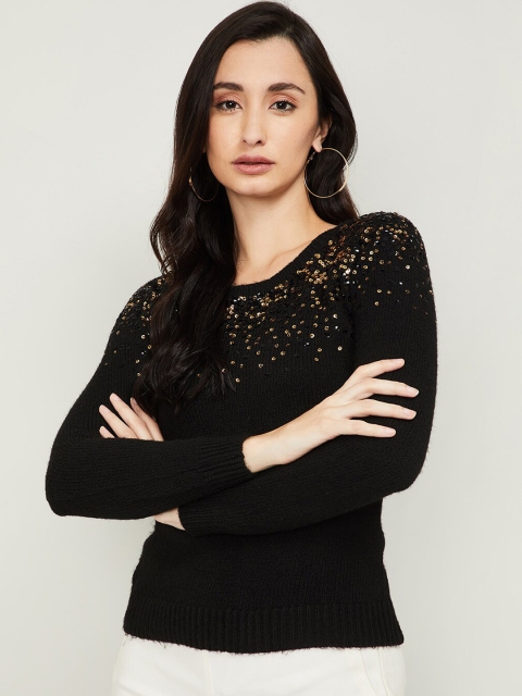 

CODE by Lifestyle Women Black Sweatshirt