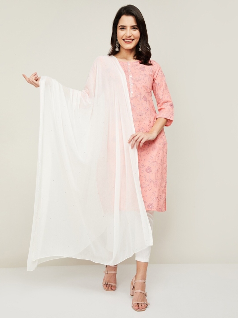 

Melange by Lifestyle Off White Dupatta