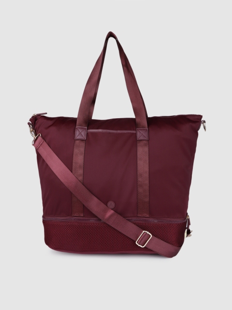 

Accessorize Burgundy Shopper Sydney Slouchy Gym Neoprene Shoulder Bag