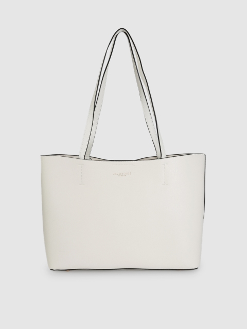 

Accessorize White Oversized Shopper Leo Tote Bag