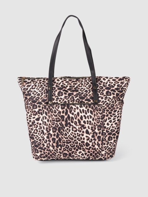 

Accessorize Beige Animal Printed Shopper Shoulder Bag