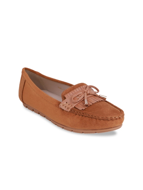 

pelle albero Women Tan Brown Loafers