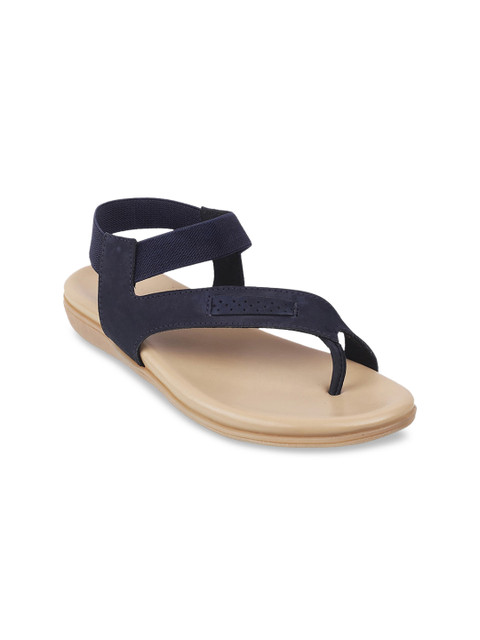 

Metro Women Blue Solid One Toe Flats