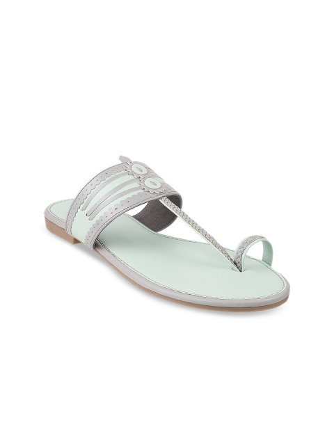 

Metro Women Grey One Toe Flats