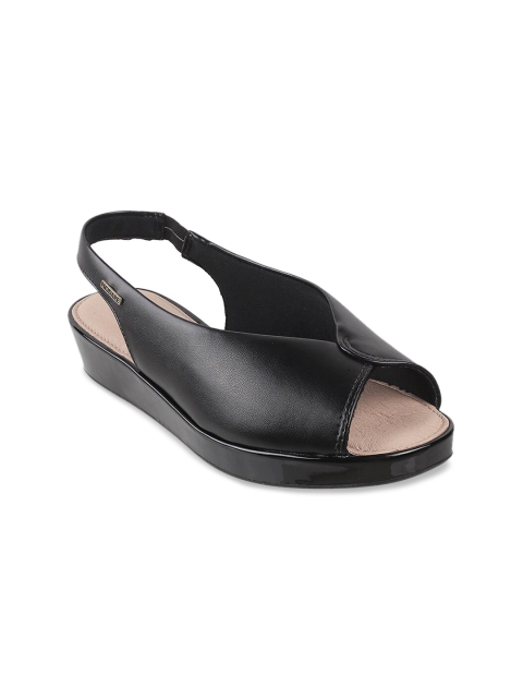 

DAVINCHI Women Black Platform Pumps