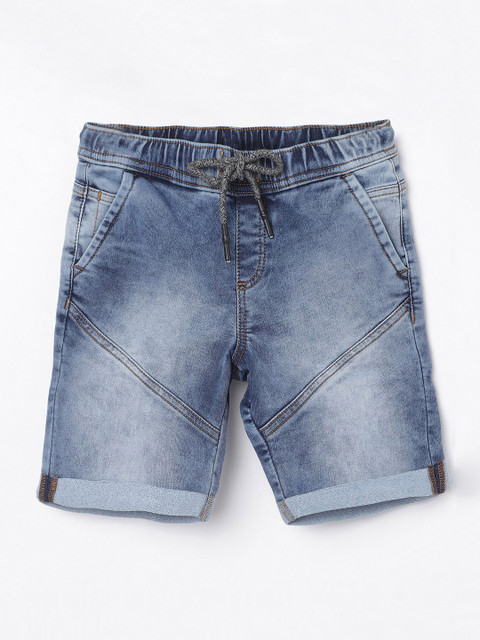 

Denimize by Fame Forever Boys Blue Washed Denim Shorts