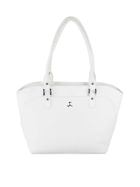 

Mochi Women White Bucket Shoulder Bag