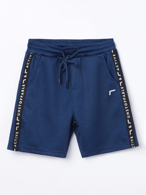 

Fame Forever Active Boys Navy Blue Regular Shorts