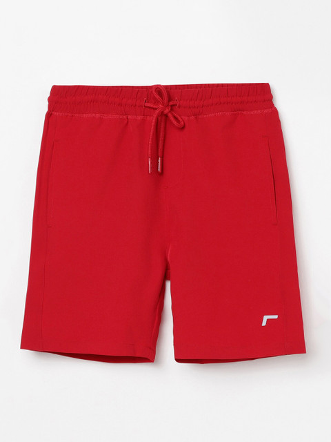 

Fame Forever Active Boys Red Regular Shorts