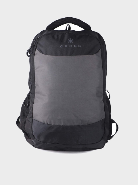 

Cross Unisex Black & Grey Colourblocked Backpack