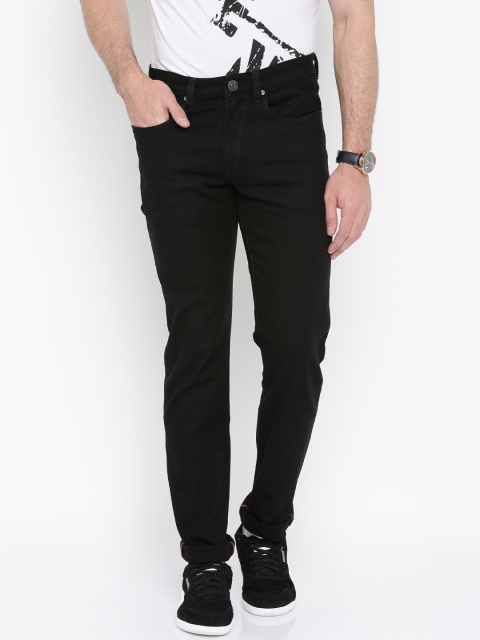 

Solly Jeans Co. by Allen Solly Men Black Slim Fit Jeans