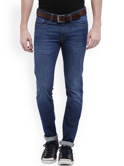 

Solly Jeans Co. by Allen Solly Men Blue Skinny Fit Low Rise Clean Look Jeans
