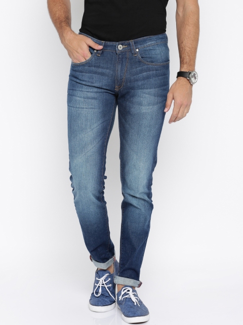

Solly Jeans Co. by Allen Solly Men Blue Super Skinny Fit Stretchable Jeans