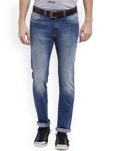 

Solly Jeans Co. by Allen Solly Men Blue Slim Fit Low Rise Clean Look Jeans