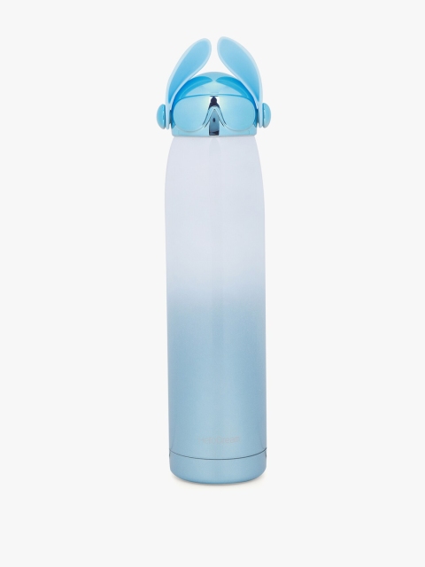 

POKORY Kids Blue & White Solid Stainless Steel Water Bottle 320 ML