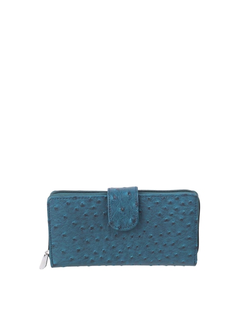 

Metro Woman Blue Textured Purse Clutch