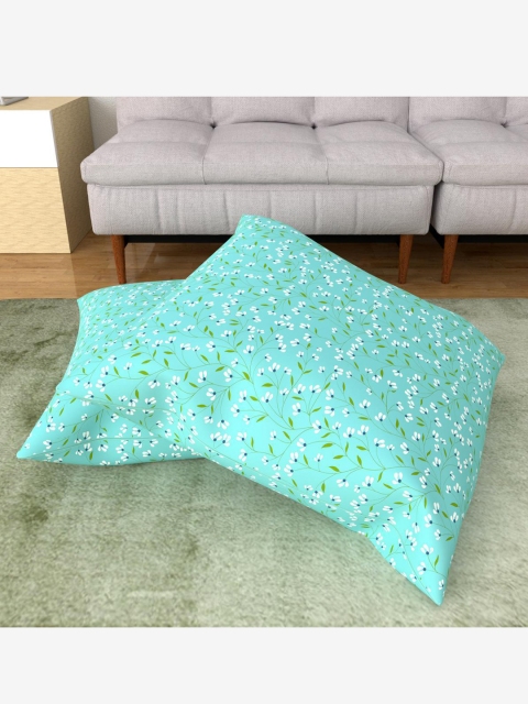 

Home Centre Blue & White Floral Square Cushion Covers