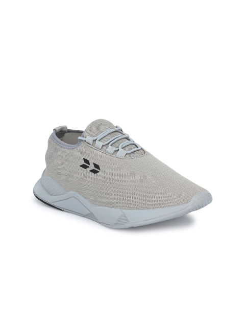 

Crew STREET Men Grey Woven Design Sneakers