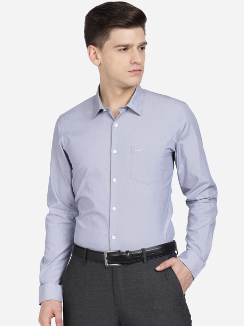 

Crocodile Men Blue Slim Fit Opaque Formal Shirt