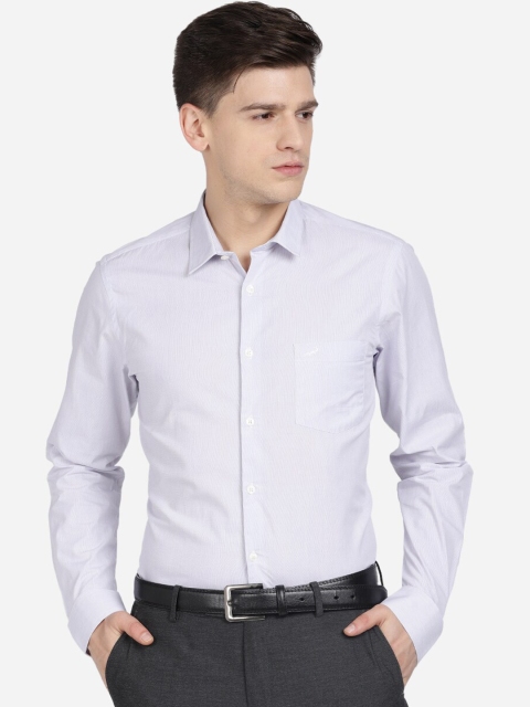 

Crocodile Men Purple Slim Fit Opaque Formal Shirt