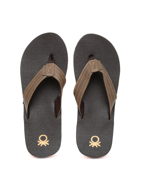 

United Colors of Benetton Men Brown Flip-Flops