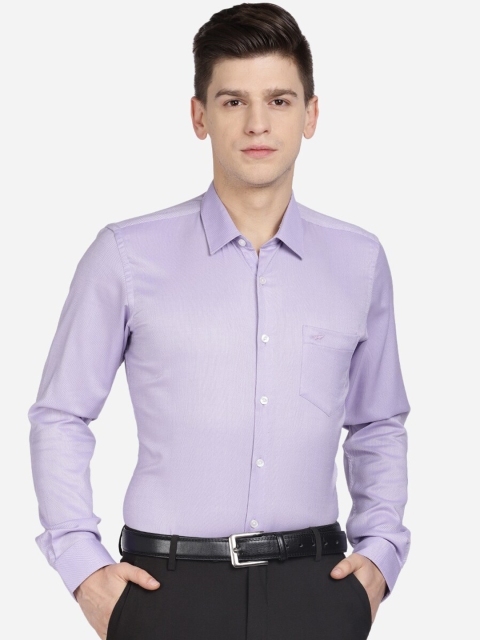 

Crocodile Men Purple Slim Fit Opaque Formal Shirt