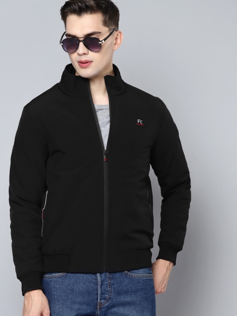 

Fort Collins Men Black Solid Padded Jacket