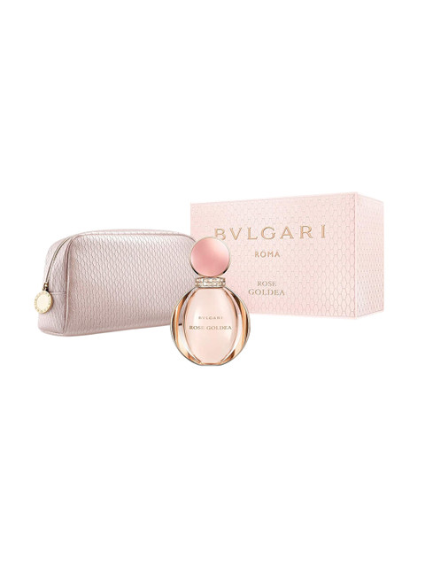 

Bvlgari Women Rose Goldea Set (EDP 90ml+Pouch), Transparent