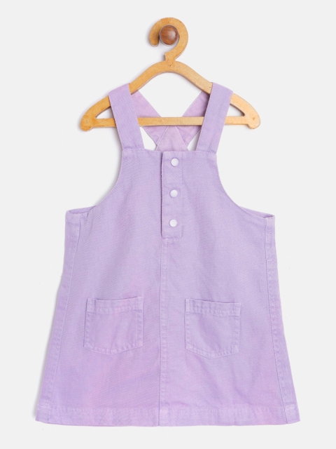 

GOJI Purple Layered Shirt Dress
