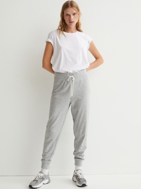 

H&M Women Grey Jersey Joggers