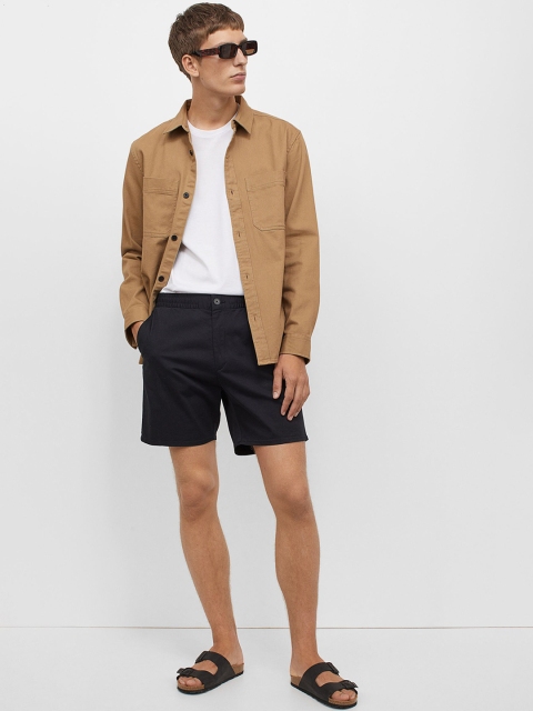 

H&M Men Beige Regular Fit Shirt jacket