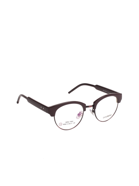 

Gold Berg Women Brown & Transparent Full Rim Cateye Frames