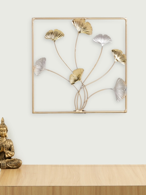

Home Centre Multicoloured Printed Iliano Ginko Leaf Wall Art, Multi