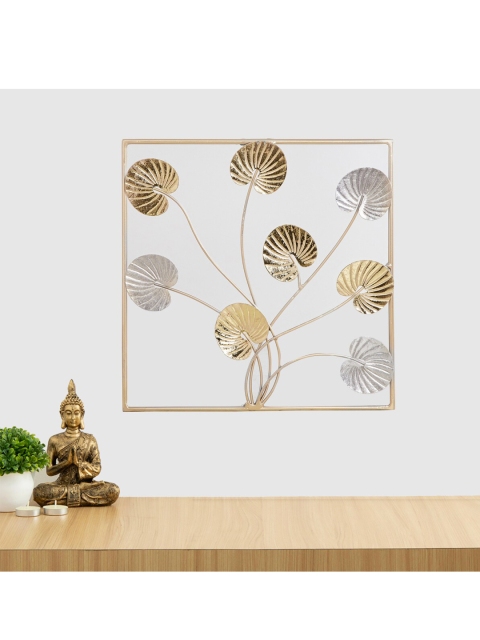 

Home Centre Multicoloured Printed Iliano Leaf Wall Art, Multi