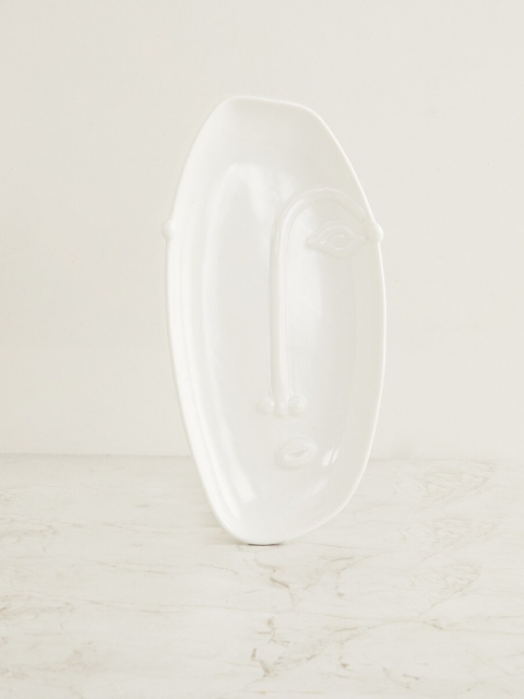 

Home Centre White Solid Eternity Face Wall Art