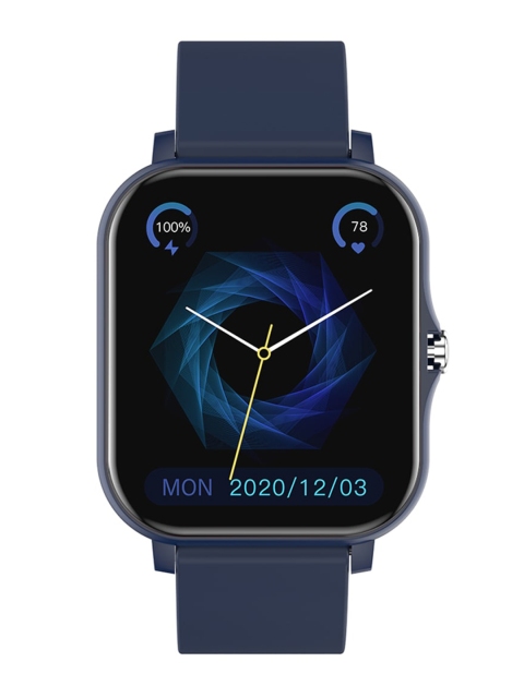 

French Connection Unisex Blue Screen Smartwatch with HRM & Smart Phone FCUK007B