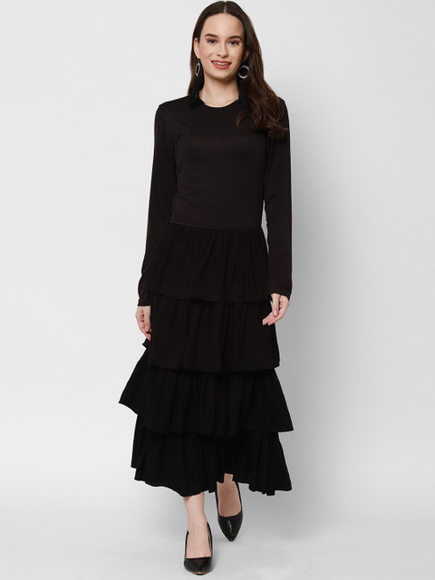 

Twenty3 Black Georgette Maxi Dress