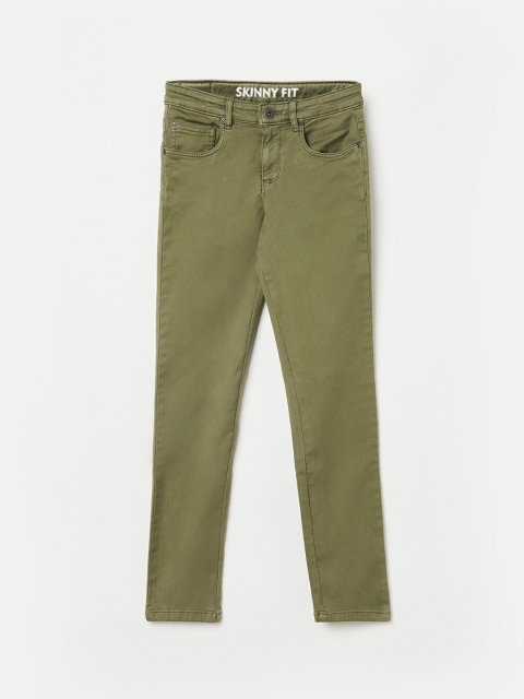 

Bossini Boys Olive Green Trousers