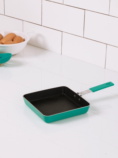 

Home Centre Blue Sydney-Turtle Solid Aluminium Square Frying Pan