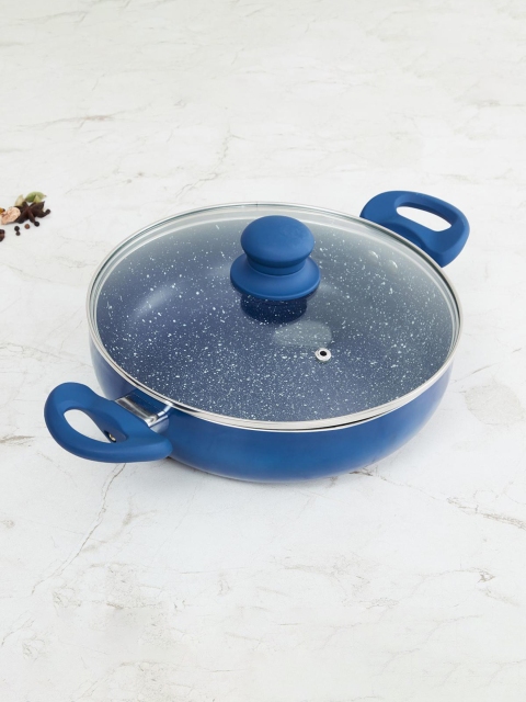 

Home Centre Blue Textured Kadhai