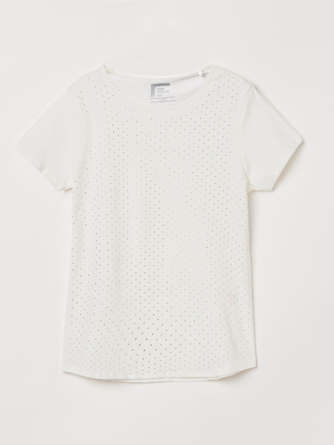 

Fame Forever by Lifestyle White Regular Top