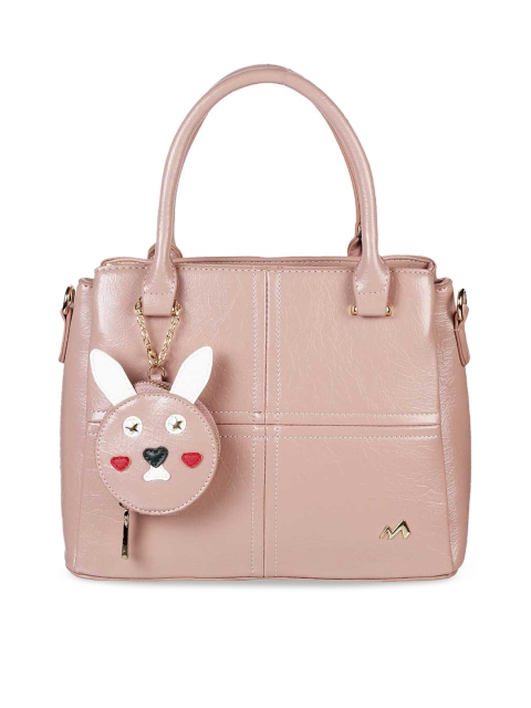 

Metro Pink PU Structured Handheld Bag