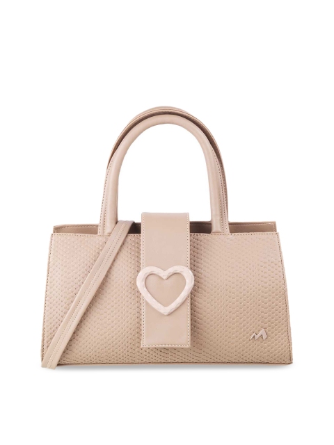 

Metro Beige PU Swagger Handheld Bag