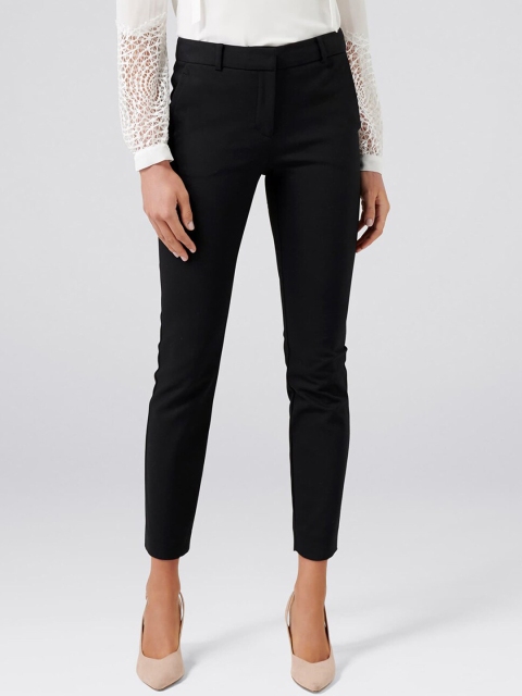 

Forever New Women Black Skinny Fit Trousers