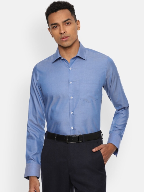 

Van Heusen Men Blue Slim Fit Opaque Formal Shirt